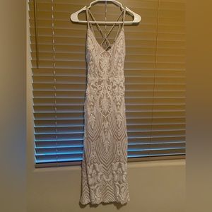Cream and White Windsor dress